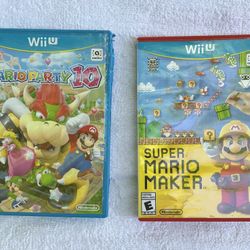 Super Mario Wii U Games