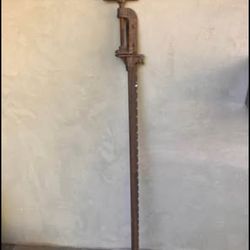 Vintage Hargrave I-bar woodworking clamp