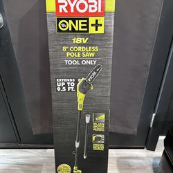 Ryobi One+ 18V 8” Cordless Battery Chainsaw