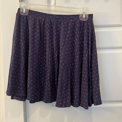ASOS women’s polkadot skirt, size small or size 4