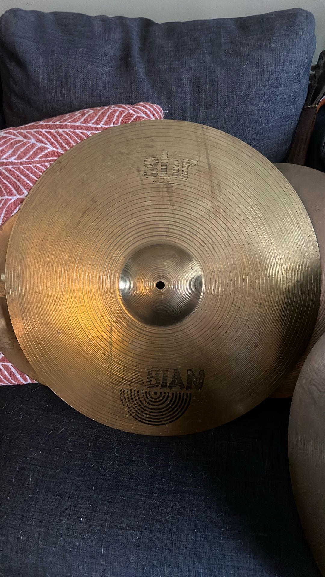 Sabian Cymbals 16” Crash 20” Ride