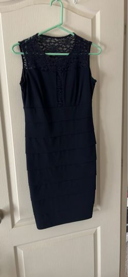Brand New dress. Size 8 , navy blue