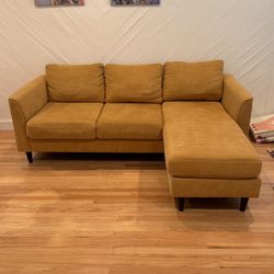 Sofa With Reversible Chaise — Moving Out Sale!! 