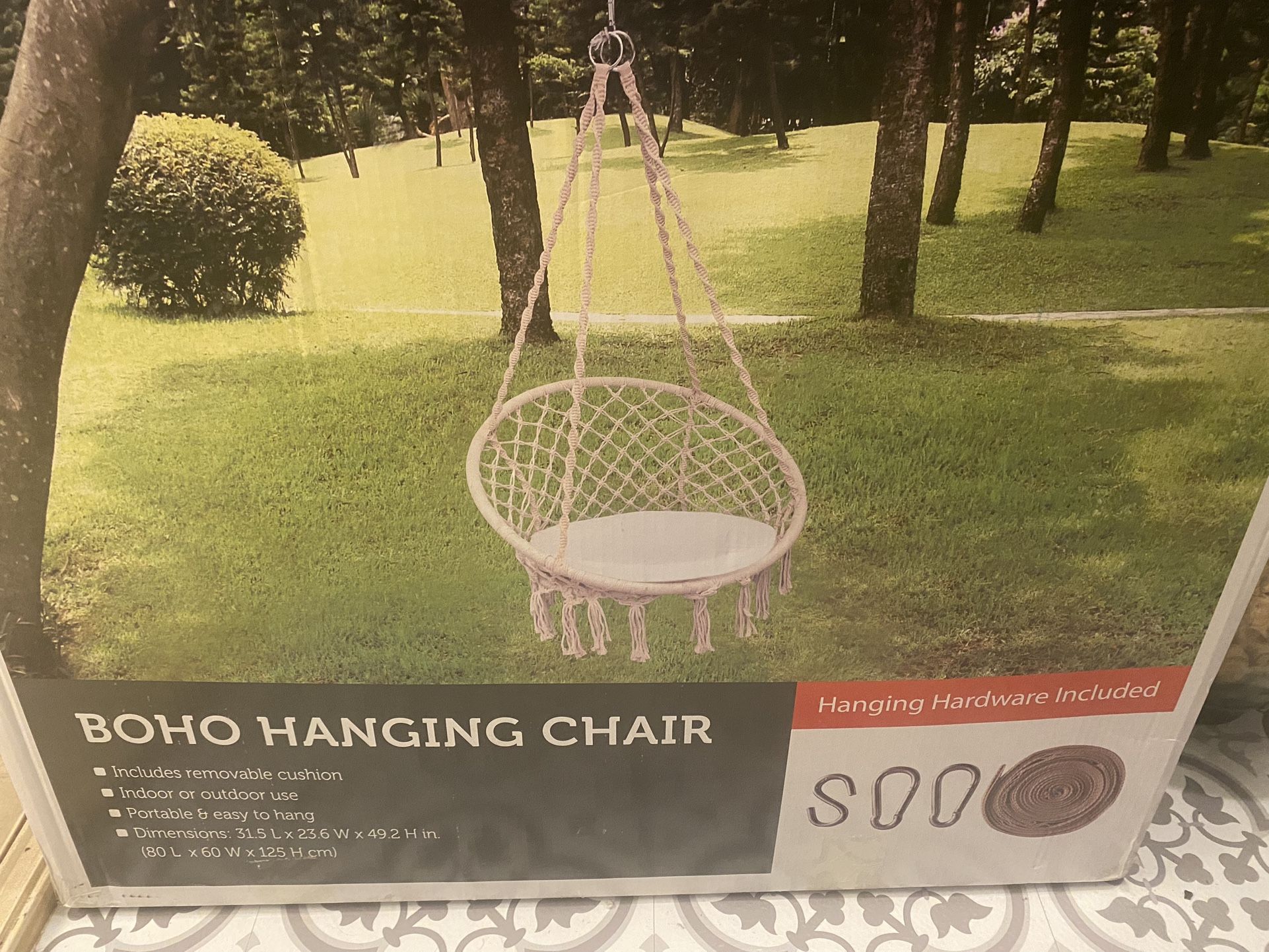 Boho Hanging Chair 