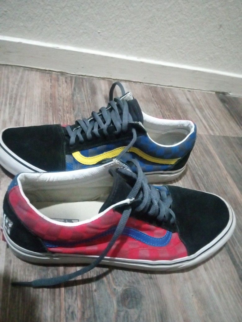 Old Skool Multi Colored Vans