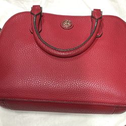 Tory Burch Grained Leather Handbag