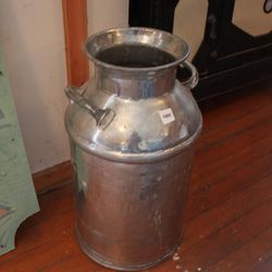 Vintage milk can