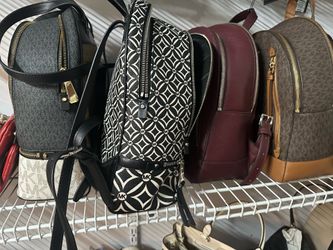Two Michael Kors Backpack