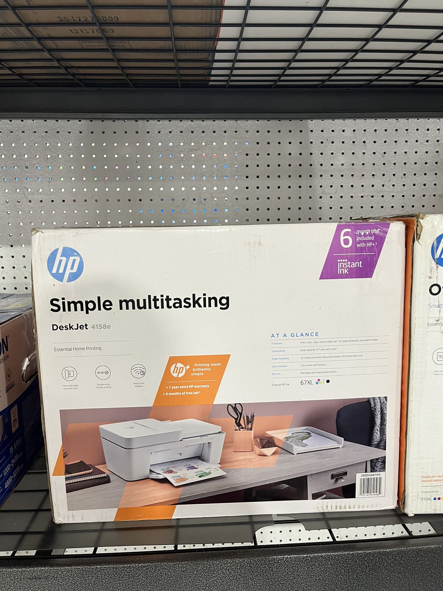 hp Simple multitasking DeskJet 4158e $49.99