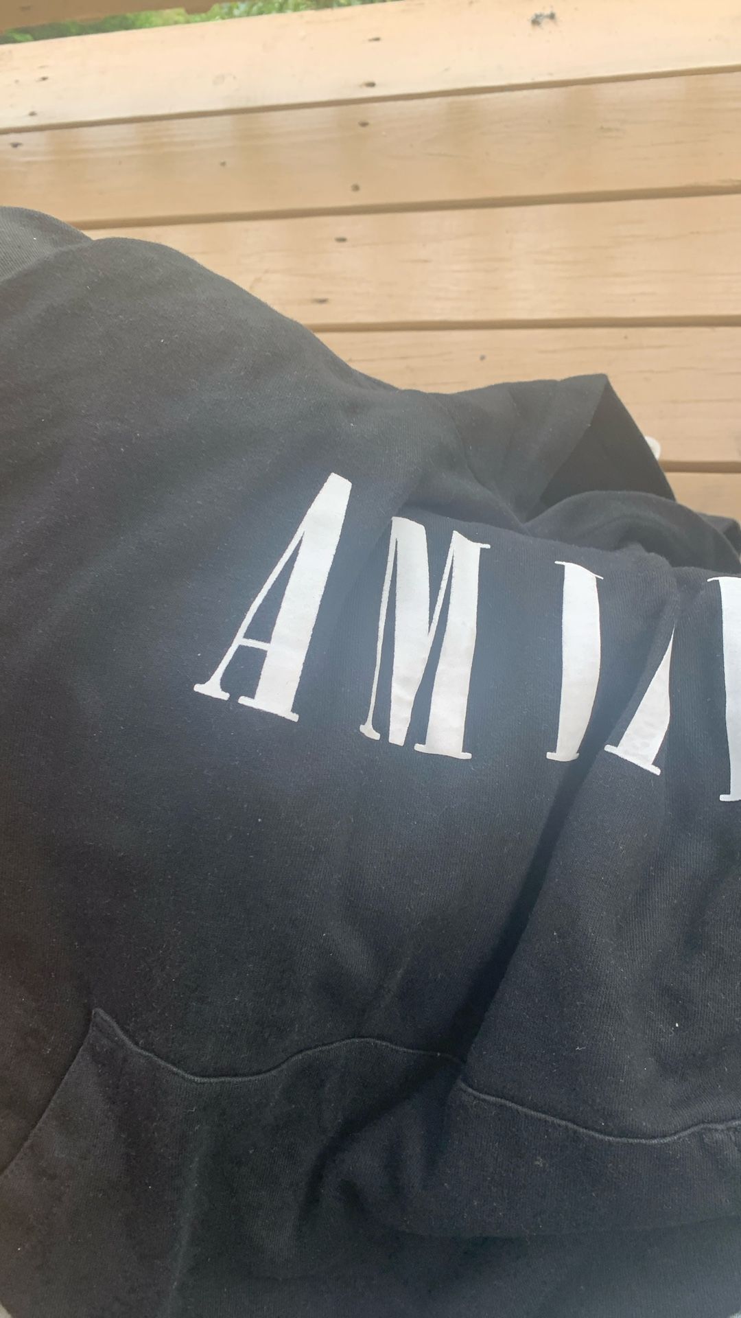 Black Amiri Hoodies Size Small 