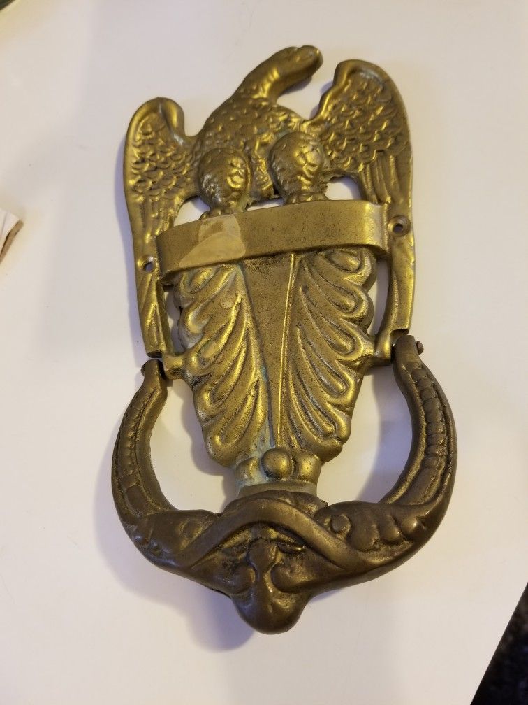 Antique Brass Door Knocker