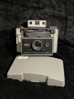 Vintage Polaroid 420 & Case