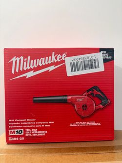 New Milwaukee M18 Compact Blower Tool Only