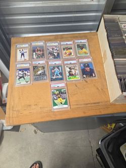 Vintage sports and graded slabs