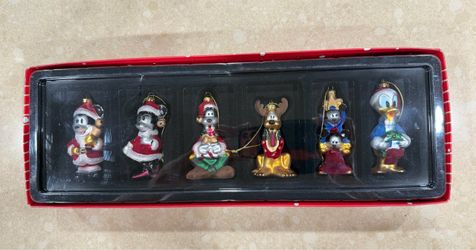 Disney Christmas Ornament Set of 6