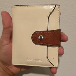 Bi-fold Wallet Brown/beige
