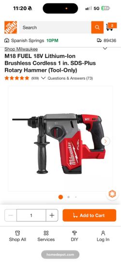 Brand new Milwaukee Hammer Drill w/ Vacuum