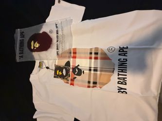 A Bathing Ape BAPE Graphic T-Shirt White