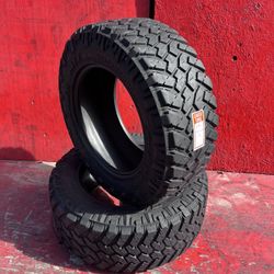 LT 35X12.50R20 NITTO TRAIL GRAPPLER M/T full pair 2 tires 