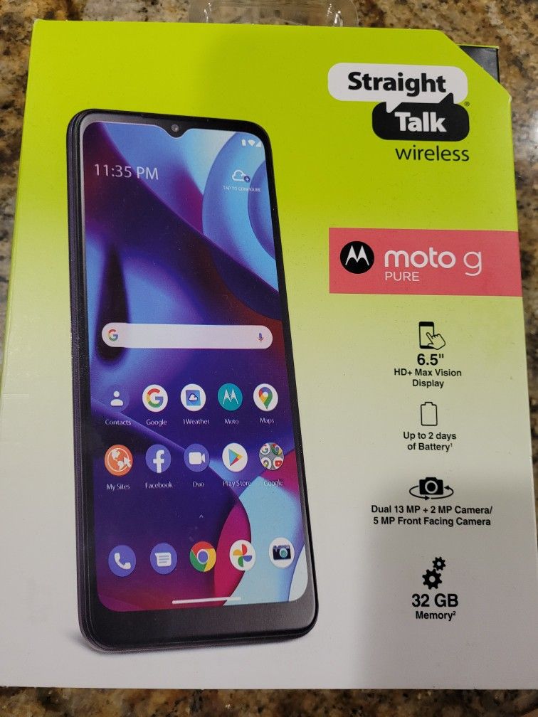 Straight Talk Moto G Pure