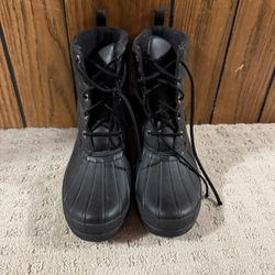 Black Sperry Duck Boots