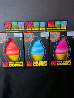 Nee Doh Nice Cream Cone -$20 Each