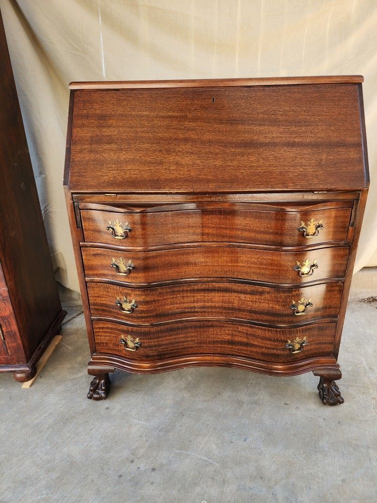 Gorgeous Antique Secretary Desk For Sale In Manteca