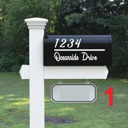 Mailbox Decals Or Stickers Custom