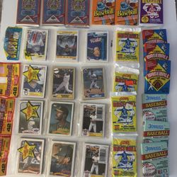 20 Unopened Sealed Rack Packs And Packs Of Baseball Cards
