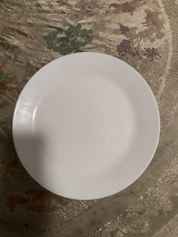 White Porcelain Plate