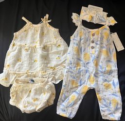 Baby Girl 0-3 Month Summer Outfits