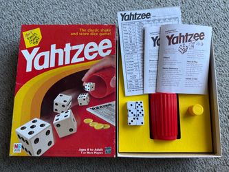 Yahtzee Classic Dice Board Game