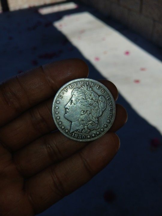 1880 Morgan Silver Dollar