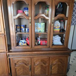 Rustic China Cabinet