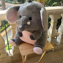 Giant Stuff Elephant