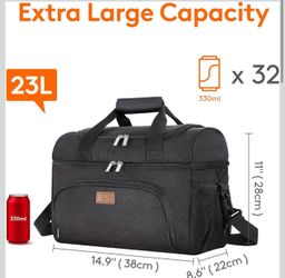 large ice chest cooler bag