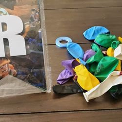 Roblox Birthday Banner And Balloons 