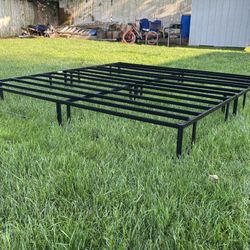 King Size Platform Bed Frame 