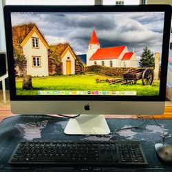 Apple iMac 27” 2020 5K Retina 3.8Ghz 8CORE i7 64GB RAM 500GB Radeon Pro 5700XT 16GB VRAM Graphics