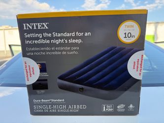 Intex twin size inflatable mattresses