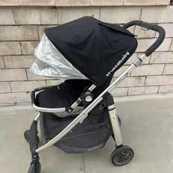 Uppababy Cruz Black Baby Stroller 