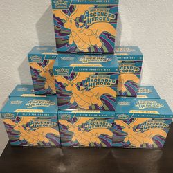 Pokemon Mega Evolution Ascended Heroes Elite Trainer Boxes