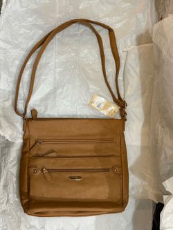 NEW Purses Multi Sac Lorraine Crossbody Bag - Hazelnut