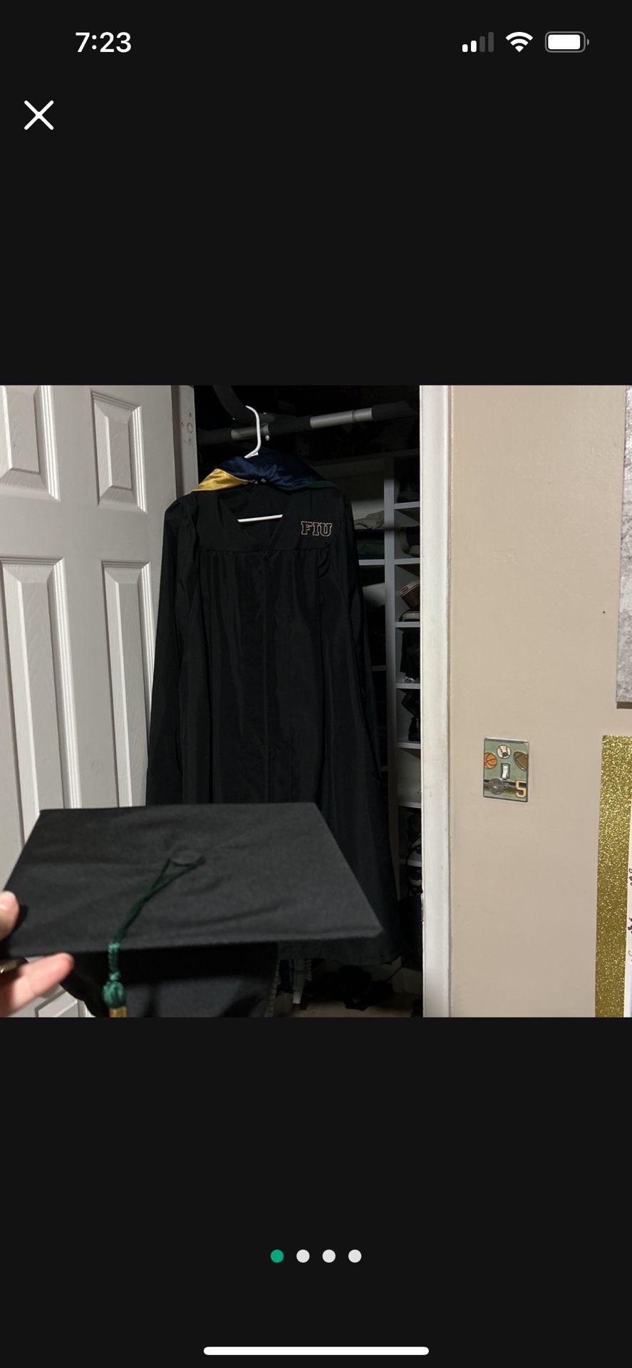 FIU Speech language pathology Masters Cap + Gown