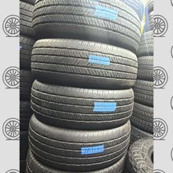 265 60 20 Bridgestone Dueler Set of 4 Used Super Clean Set