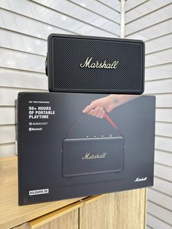 Marshall - Kilburn III Portable Wireless Bluetooth Speaker (New) Black/Brass
