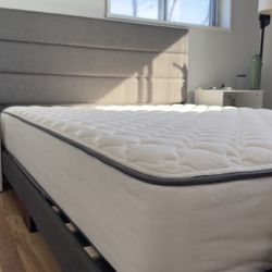 Beutyrest Mattress + Bed Frame 