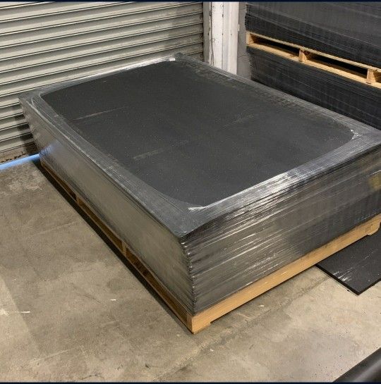 NEW Gym Mats 4ft X 6ft Rubber Flooring HEAVY DUTY Horse Stall Mats For Home Gym Exercise Pads Fitness Tiles
