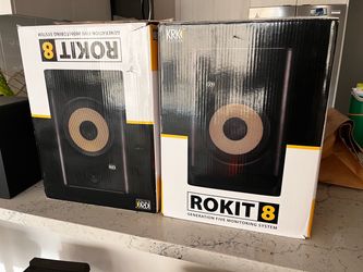KRK Rokit 8 Gen 5 Studio Monitors – Pair