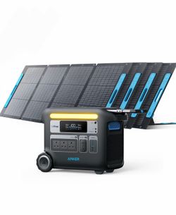 Anker 767 Solar Generator 2048Wh with 1*200W Solar Panel